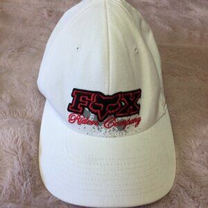 Fox Racing Ladies white flexfit ballcap